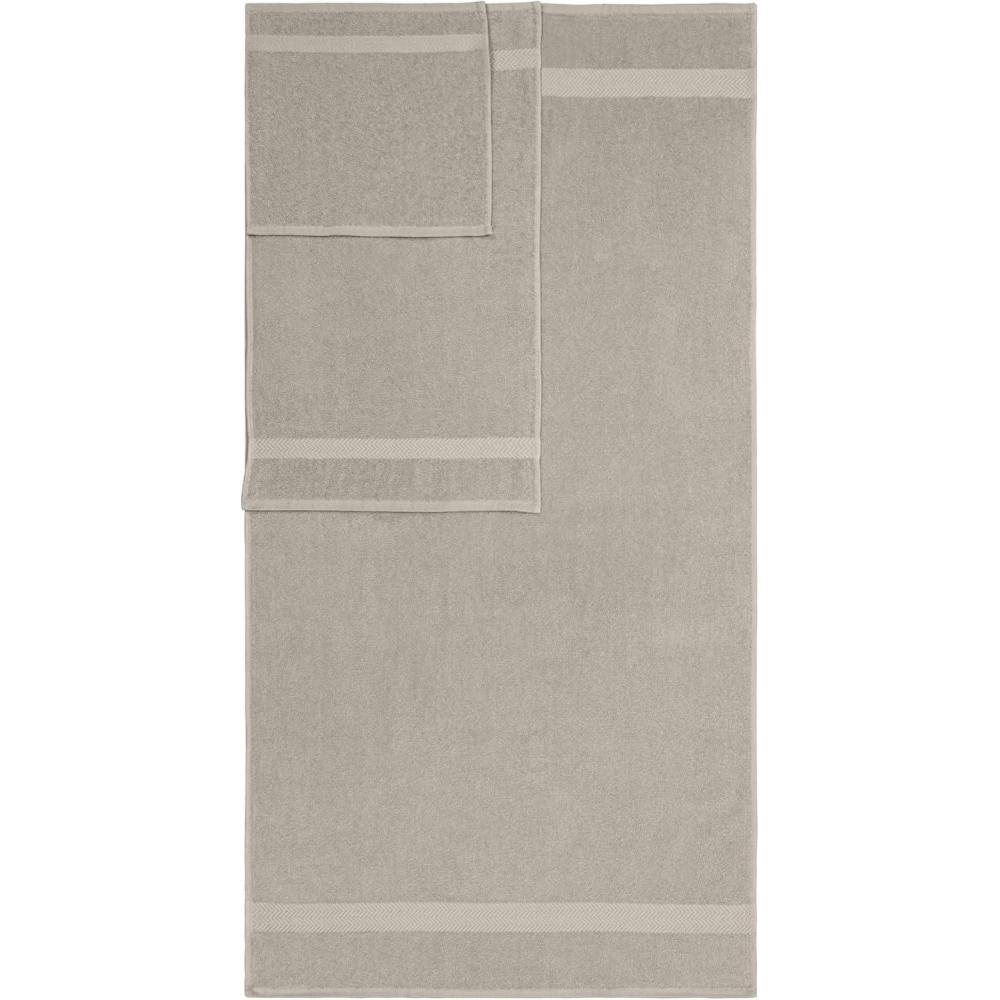 imageSuperior Bath Towels Set 12 Piece 100 Cotton Highly Absorbent Quick Drying Towels Premium Towels for Hotel Washcloths Bathroom 6 Face Towels 4 Hand Towels 2 Bath Towels Franklin Collection IvoryStone