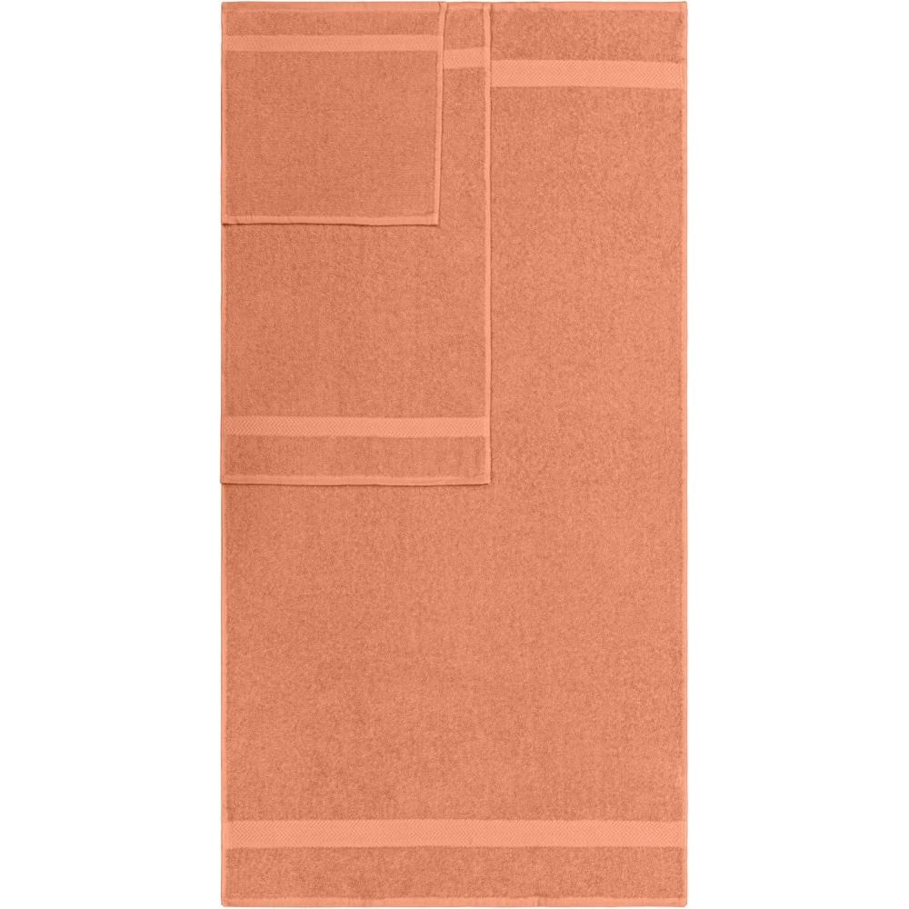 imageSuperior Bath Towels Set 12 Piece 100 Cotton Highly Absorbent Quick Drying Towels Premium Towels for Hotel Washcloths Bathroom 6 Face Towels 4 Hand Towels 2 Bath Towels Franklin Collection IvoryCoral