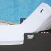 SUPERIOR 100% Cotton Lounge Chair Cover with Personalized Monogrammed Letters, Thick, Super Soft, Plush and Highly Absorbent Cotton Terry Towel, Bright White, S, Standard, Pool-Lounge-Towel-S(1 PC (Pack of 3))