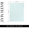 Superior 100% Cotton Bathmat Set, Bath Mat, Bathroom Decor, Shower, Bathtub Essentials, Home Accessories, Washable Rug, Absorbent, Quick Dry, Leo Collection, Set of 2, 22″ x 35″, Eggplant(Sea Foam)