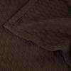 Superior 100% Cotton Diamond Weave Blanket, Perfect for Bedroom, Living Room, Couch, Picnics, Travel, Beach, or Camping, Comfy Blanket, Bedroom Decor, Essentials, Cover for Bed, Full/Queen, Aqua(Chocolate – Z)