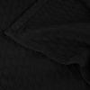 Superior 100% Cotton Diamond Weave Blanket, Perfect for Bedroom, Living Room, Couch, Picnics, Travel, Beach, or Camping, Comfy Blanket, Bedroom Decor, Essentials, Cover for Bed, Full/Queen, Aqua(Black – Z)