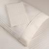 Superior 100% Egyptian Cotton 300 Thread Count Striped Duvet Cover Set, Sateen Weave, 1 Duvet Cover with Button Closure, 1 Pillow Sham, Lightweight Bedding, King/California King, Hunter Green(Ivory – Z)