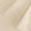 Superior 100% Egyptian Cotton 400 Thread Count Solid 2-Piece Pillowcase Set, Standard, Grey(Cream)