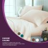 Superior 100% Premium Combed Cotton, Deep-Fitting Pocket Soft and Smooth 3 Piece Sheet and Pillowcase Cover Set, Twin XL – Light Blue(Sage)