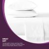 Superior 100% Premium Combed Cotton, Deep-Fitting Pocket Soft and Smooth 4 Piece Sheet and Pillowcase Cover Set, Queen – Pink