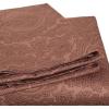 Superior 600 Thread Count Cotton Blend Bed Sheet Set, Includes 1 Fully Elastic Deep Pocket Fitted Sheet, 1 Flat Sheet, 2 Pillowcases, Sateen Weave, Queen, Sage(Chocolate)