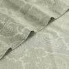 Superior 600 Thread Count Cotton Blend Bed Sheet Set, Includes 1 Fully Elastic Deep Pocket Fitted Sheet, 1 Flat Sheet, 2 Pillowcases, Sateen Weave, Queen, Sage(Sage)