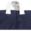 Superior Bath Towels Set 12 Piece, 100% Cotton Highly Absorbent Quick Drying Towels, Premium Towels for Hotel, Washcloths Bathroom 6 Face Towels 4 Hand Towels 2 Bath Towels, Franklin Collection, Ivory(Navy Blue)