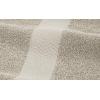 Superior Bath Towels Set 12 Piece, 100% Cotton Highly Absorbent Quick Drying Towels, Premium Towels for Hotel, Washcloths Bathroom 6 Face Towels 4 Hand Towels 2 Bath Towels, Franklin Collection, Ivory(Silver)