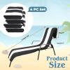 Superior Cabana Cotton Lounge Chair Cover, Outdoor Towel/Chaise Furniture Covers, Terry Cloth, Beach, Spa, Swim Accessories, Pool Chair Cover, Soft, Quick Drying, 32″ x 102″, Light Grey(Charcoal)
