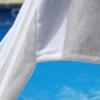 Superior Cabana Cotton Lounge Chair Cover, Outdoor Towel/Chaise Furniture Covers, Terry Cloth, Beach, Spa, Swim Accessories, Pool Chair Cover, Soft, Quick Drying, 32″ x 102″, Light Grey(Light Grey)
