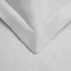 Superior Combed Cotton, 300 Thread Count 2 Piece Soft and Smooth Duvet Cover Set, Twin, Pumpkin(Light Grey)
