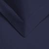 Superior Combed Cotton, 300 Thread Count 2 Piece Soft and Smooth Duvet Cover Set, Twin, Pumpkin(Navy Blue)