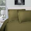 Superior Combed Cotton, 300 Thread Count 2 Piece Soft and Smooth Duvet Cover Set, Twin, Pumpkin(Sage)