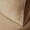 Superior Combed Cotton, 300 Thread Count 2 Piece Soft and Smooth Duvet Cover Set, Twin, Pumpkin(Tan)