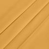 Superior Egyptian Cotton 400 Thread Count Bed Sheet Set, 1 Elastic Deep Pocket Fitted Sheet, 1 Flat Sheet, 1 Pillowcase, Soft Bedding, Luxury Sheets, Sateen Weave, Twin Size, White(Gold)