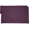 Superior 100% Cotton Bathmat Set, Bath Mat, Bathroom Decor, Shower, Bathtub Essentials, Home Accessories, Washable Rug, Absorbent, Quick Dry, Leo Collection, Set of 2, 22″ x 35″, Eggplant(Eggplant)
