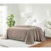 Superior 100% Cotton Diamond Weave Blanket, Perfect for Bedroom, Living Room, Couch, Picnics, Travel, Beach, or Camping, Comfy Blanket, Bedroom Decor, Essentials, Cover for Bed, Full/Queen, Aqua(Khaki – Z)