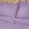 Superior 100% Egyptian Cotton 300 Thread Count Striped Duvet Cover Set, Sateen Weave, 1 Duvet Cover with Button Closure, 1 Pillow Sham, Lightweight Bedding, King/California King, Hunter Green(Lavender – Z)