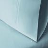Superior 100% Egyptian Cotton 400 Thread Count Solid 2-Piece Pillowcase Set, Standard, Grey(Blue)