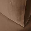 Superior 100% Egyptian Cotton 400 Thread Count Solid 2-Piece Pillowcase Set, Standard, Taupe