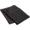 Superior Combed Cotton, 300 Thread Count Soft and Smooth 2 Piece Pillowcases, Standard, Solid Tan(Black)