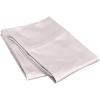 Superior Combed Cotton, 300 Thread Count Soft and Smooth 2 Piece Pillowcases, Standard, Solid Tan(Lilac)