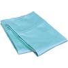 Superior Combed Cotton, 300 Thread Count Soft and Smooth 2 Piece Pillowcases, Standard, Solid Tan(Teal)