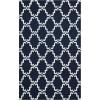 Navy Blue/White