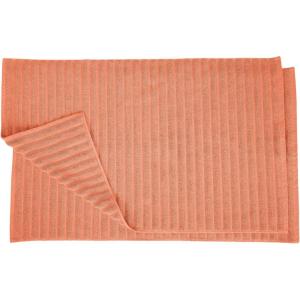 Superior 100% Cotton Bathmat Set, Bath Mat, Bathroom Decor, Shower, Bathtub Essentials, Home Accessories, Washable Rug, Absorbent, Quick Dry, Leo Collection, Set of 2, 22″ x 35″, Eggplant(Coral)