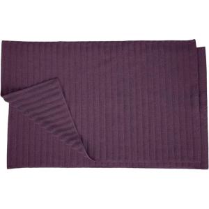 Superior 100% Cotton Bathmat Set, Bath Mat, Bathroom Decor, Shower, Bathtub Essentials, Home Accessories, Washable Rug, Absorbent, Quick Dry, Leo Collection, Set of 2, 22″ x 35″, Eggplant(Eggplant)
