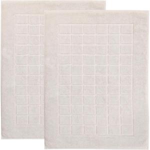 Superior 100% Cotton Bathmat Set, Bath Mat, Bathroom Decor, Shower, Bathtub Essentials, Home Accessories, Washable Rug, Absorbent, Quick Dry, Leo Collection, Set of 2, 22″ x 35″, Eggplant(Stone)