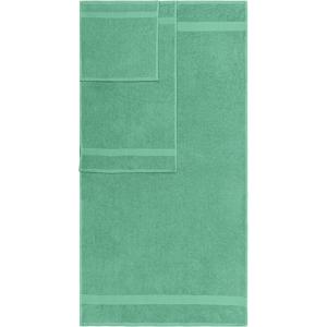Superior Bath Towels Set 12 Piece, 100% Cotton Highly Absorbent Quick Drying Towels, Premium Towels for Hotel, Washcloths Bathroom 6 Face Towels 4 Hand Towels 2 Bath Towels, Franklin Collection, Ivory(Turquoise)