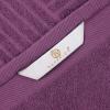 Superior Basketweave Egyptian Cotton 3 Piece Towel Set, Highly Absorbent, Spa Basics, Home Essentials, Jacquard Border, Solid Towels Includes; 1 Bath Towel, 1 Hand Towel, 1 Face Towel, Majestic Purple(Majestic Purple)