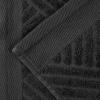 Superior Basketweave Egyptian Cotton 3 Piece Towel Set, Highly Absorbent, Spa Basics, Home Essentials, Jacquard Border, Solid Towels Includes; 1 Bath Towel, 1 Hand Towel, 1 Face Towel, Majestic Purple(Black)