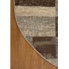 Superior Indoor Area Rug, Jute Backing, Plush Modern Rugs for Entryway, Kitchen Floors, Office Floor Cover, Color Block Rugs, Rockwood Collection, 5′ Round, Slate