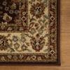 Superior Indoor Runner, Jute Backing, Vintage Farmhouse Paisley Floral, Ideal for Entryway, Living Room, Kitchen, Bedroom, Hallway, Floor Cover, Parkway Collection, 2′ 7″ x 8′, Slate(Astral – Mocha)