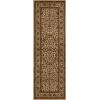 Superior Indoor Runner, Jute Backing, Vintage Farmhouse Paisley Floral, Ideal for Entryway, Living Room, Kitchen, Bedroom, Hallway, Floor Cover, Parkway Collection, 2′ 7″ x 8′, Slate(Astral – Taupe)