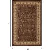 Superior Indoor Runner, Jute Backing, Vintage Farmhouse Paisley Floral, Ideal for Entryway, Living Room, Kitchen, Bedroom, Hallway, Floor Cover, Parkway Collection, 2′ 7″ x 8′, Slate(Astral – Mocha)