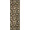 Superior Indoor Runner, Jute Backing, Vintage Farmhouse Paisley Floral, Ideal for Entryway, Living Room, Kitchen, Bedroom, Hallway, Floor Cover, Parkway Collection, 2′ 7″ x 8′, Slate(Parkway – Slate)