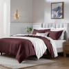 Superior Egyptian Cotton 650 Thread Count Duvet Cover Set, Bed Covers, Includes 1 Duvet Cover, 2 Pillow Shams, Bedding Essentials, Master, Guest, Hotel Bedroom Decor, King/California King, Sage(Plum)
