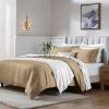 Superior Egyptian Cotton 650 Thread Count Duvet Cover Set, Bed Covers, Includes 1 Duvet Cover, 2 Pillow Shams, Bedding Essentials, Master, Guest, Hotel Bedroom Decor, King/California King, Sage(Taupe)