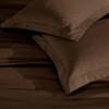 Superior Egyptian Cotton 650 Thread Count Duvet Cover Set, Bed Covers, Includes 1 Duvet Cover, 2 Pillow Shams, Bedding Essentials, Master, Guest, Hotel Bedroom Decor, King/California King, Sage(Chocolate)