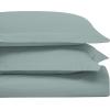 Superior Egyptian Cotton 650 Thread Count Duvet Cover Set, Bed Covers, Includes 1 Duvet Cover, 2 Pillow Shams, Bedding Essentials, Master, Guest, Hotel Bedroom Decor, King/California King, Sage(Teal)