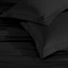 Superior Egyptian Cotton 650 Thread Count Duvet Cover Set, Bed Covers, Includes 1 Duvet Cover, 2 Pillow Shams, Bedding Essentials, Master, Guest, Hotel Bedroom Decor, King/California King, Sage(Black)