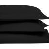 Superior Egyptian Cotton 650 Thread Count Duvet Cover Set, Bed Covers, Includes 1 Duvet Cover, 2 Pillow Shams, Bedding Essentials, Master, Guest, Hotel Bedroom Decor, King/California King, Sage(Black)
