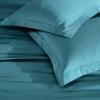 Superior Egyptian Cotton 650 Thread Count Duvet Cover Set, Bed Covers, Includes 1 Duvet Cover, 2 Pillow Shams, Bedding Essentials, Master, Guest, Hotel Bedroom Decor, King/California King, Sage(Caribbean)