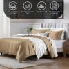 Superior Egyptian Cotton 650 Thread Count Duvet Cover Set, Bed Covers, Includes 1 Duvet Cover, 2 Pillow Shams, Bedding Essentials, Master, Guest, Hotel Bedroom Decor, King/California King, Sage(Taupe)