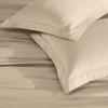 Superior Egyptian Cotton 650 Thread Count Duvet Cover Set, Bed Covers, Includes 1 Duvet Cover, 2 Pillow Shams, Bedding Essentials, Master, Guest, Hotel Bedroom Decor, King/California King, Sage(Linen)